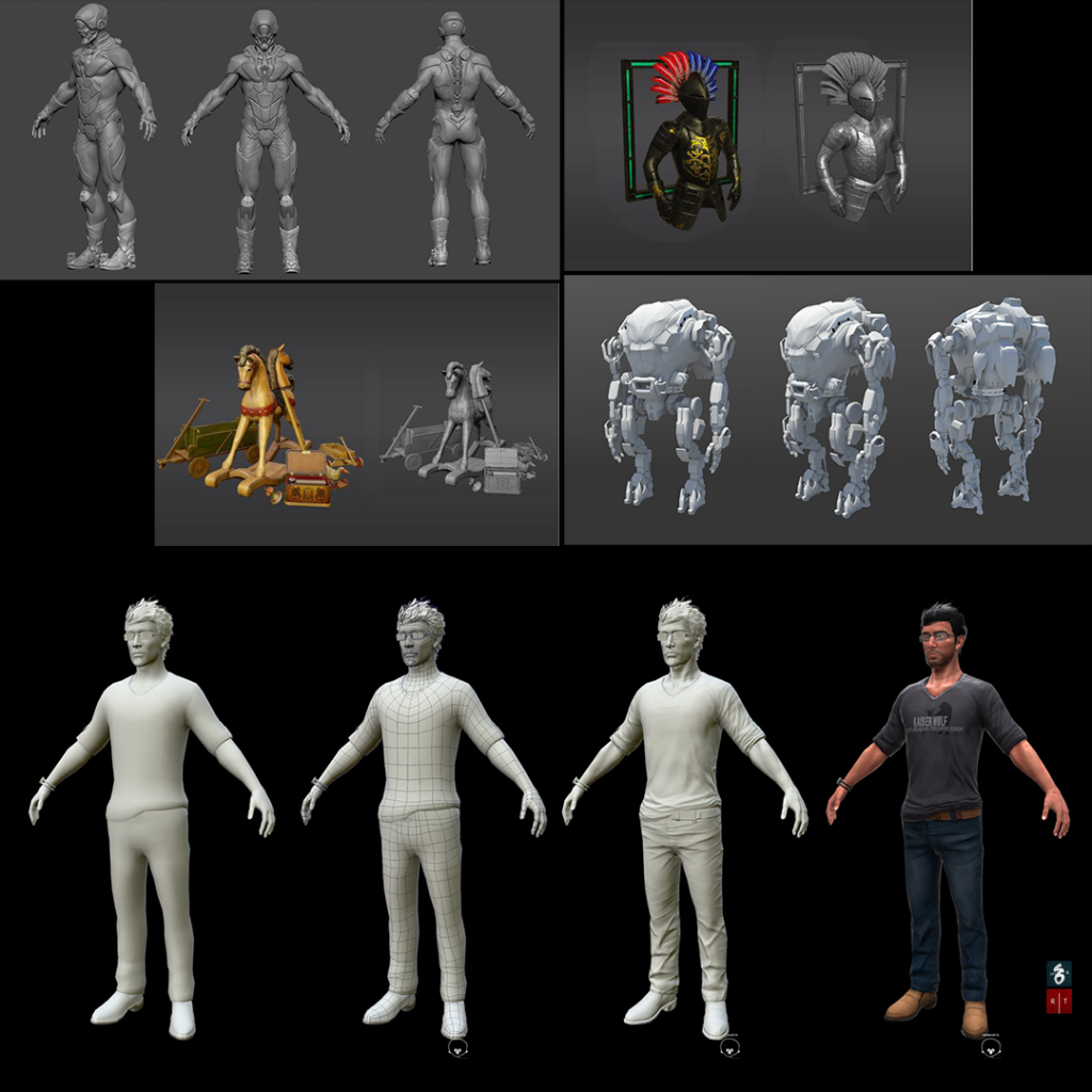 3d character designs